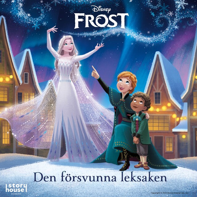 Kirjankansi teokselle Frost. Den försvunna leksaken