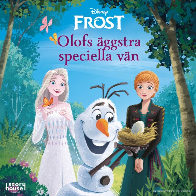 Bokomslag for Frost Olofs äggstra speciella vän