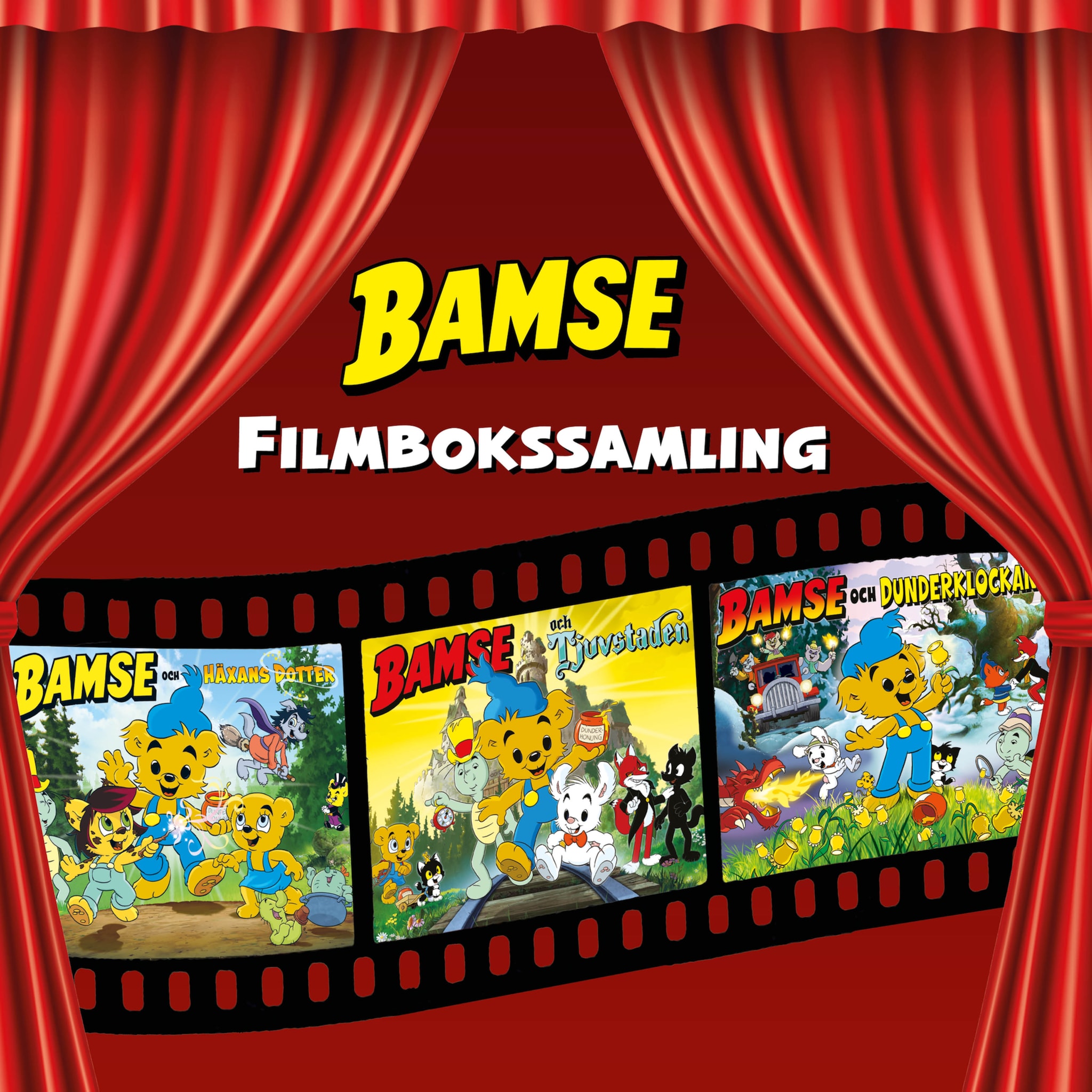 Bamse filmbokssamling