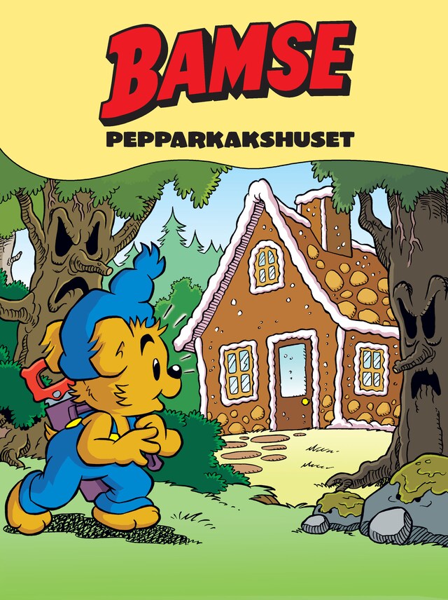 Okładka książki dla Bamse  och pepparkakshuset (Läs & Lyssna)