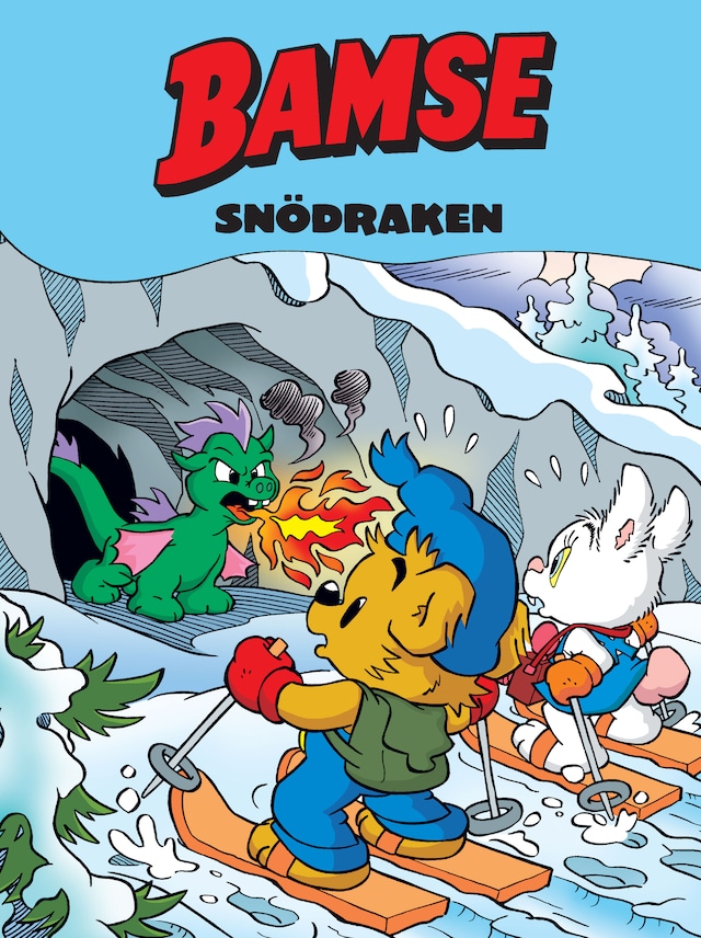 Book cover for Bamse och snödraken (Läs & Lyssna)