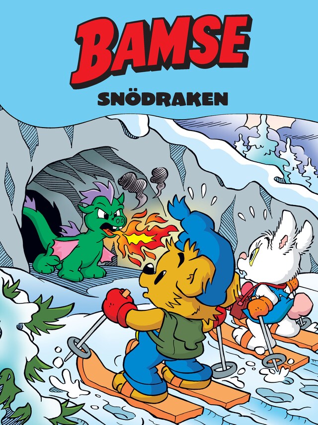 Bogomslag for Bamse och snödraken (Läs & Lyssna)