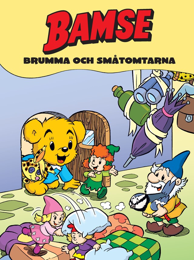 Couverture de livre pour Bamse – Brumma och småtomtarna (Läs & Lyssna)