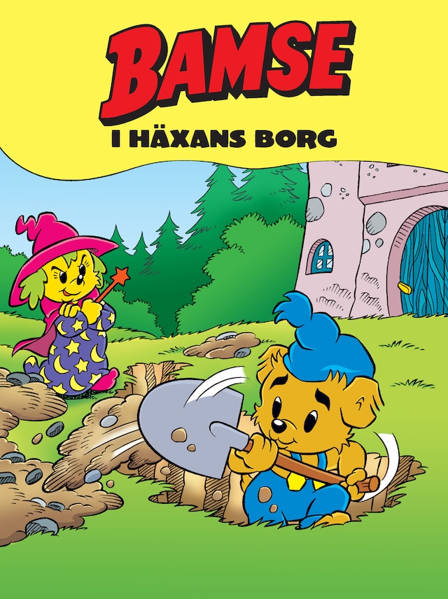 Okładka książki dla Bamse i häxans borg (Läs & Lyssna)