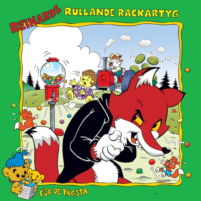 Book cover for Reinards rullande rackartyg