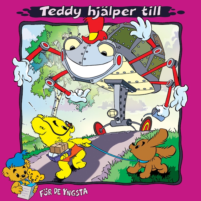 Book cover for Teddy hjälper till