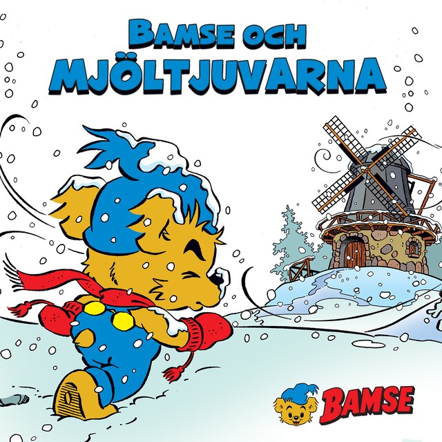 Boekomslag van Bamse och mjöltjuvarna