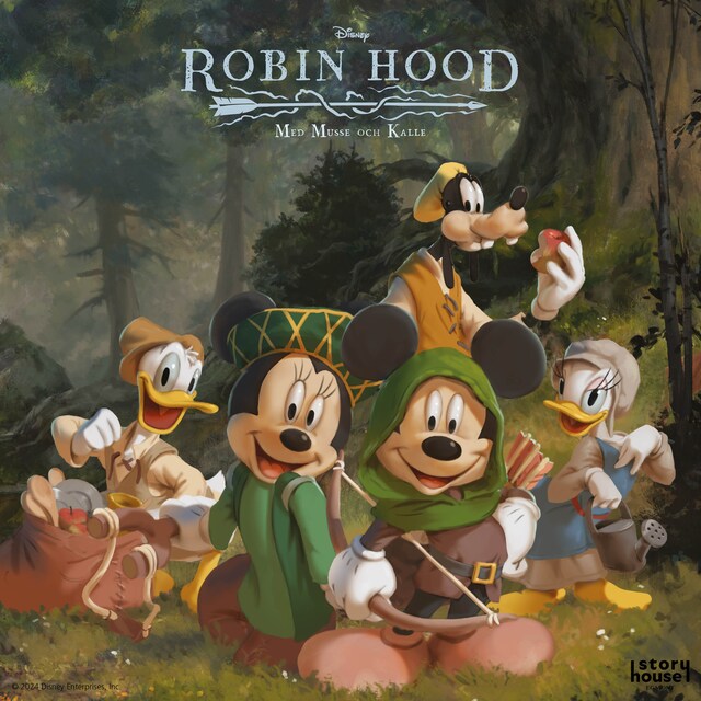 Book cover for Robin Hood med Musse och Kalle