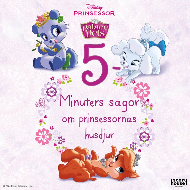 Book cover for 5 minuters sagor om prinsessornas husdjur