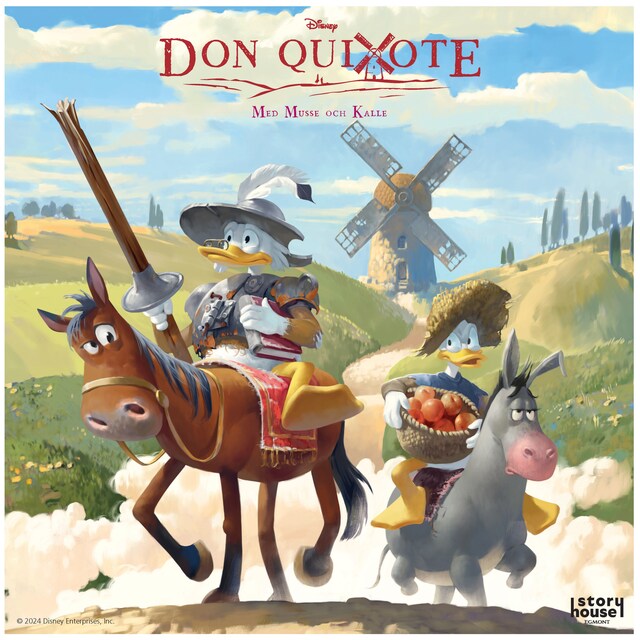 Book cover for Don Quijote med Musse och Kalle