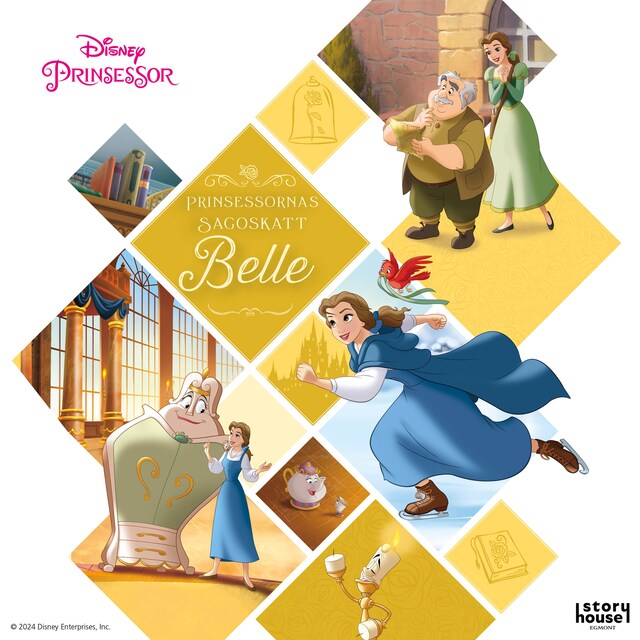 Book cover for Prinsessornas sagoskatt - Belle