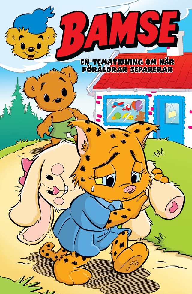 Book cover for Bamse. En tematidning om när föräldrar separerar