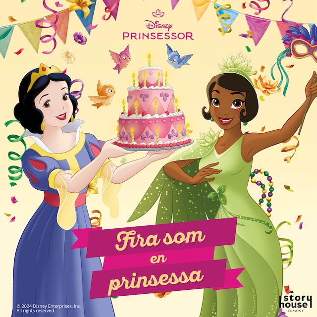 Book cover for Fira som en prinsessa