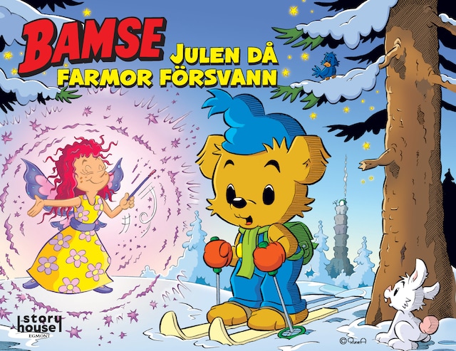 Book cover for Julen då farmor försvann (Läs & lyssna)