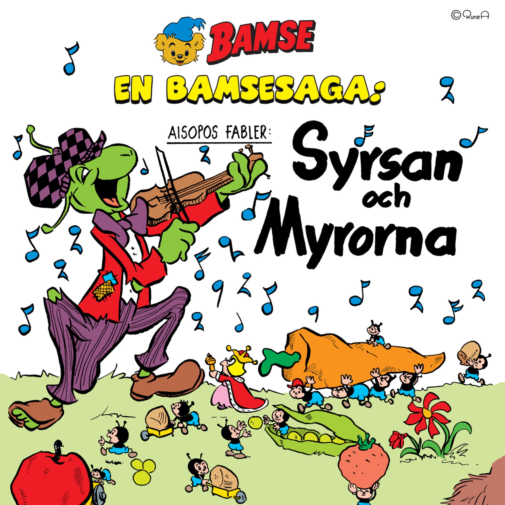 En Bamsesaga : Syrsan och myrorna