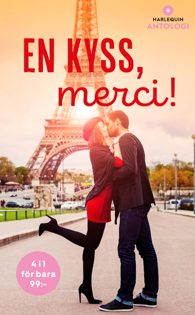 Book cover for En kyss, merci!