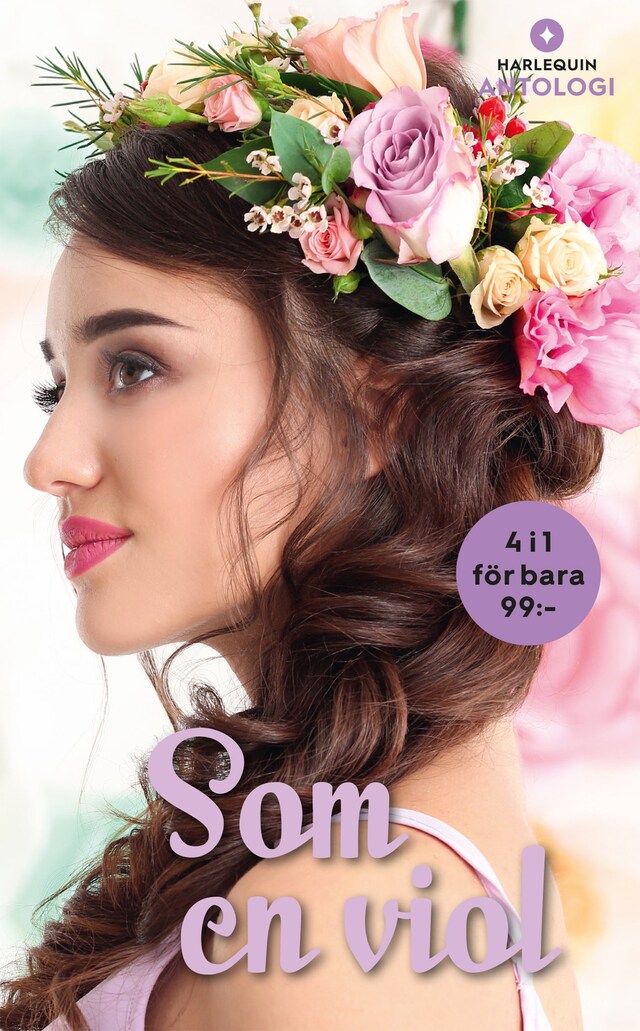 Book cover for Som en viol