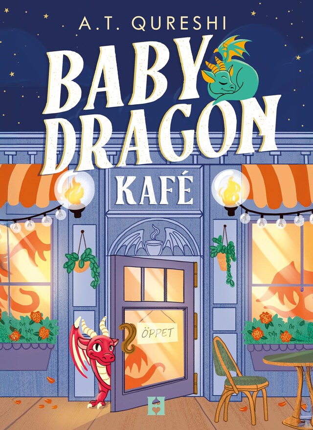 Kafé Baby Dragon Book cover for Kafé Baby Dragon