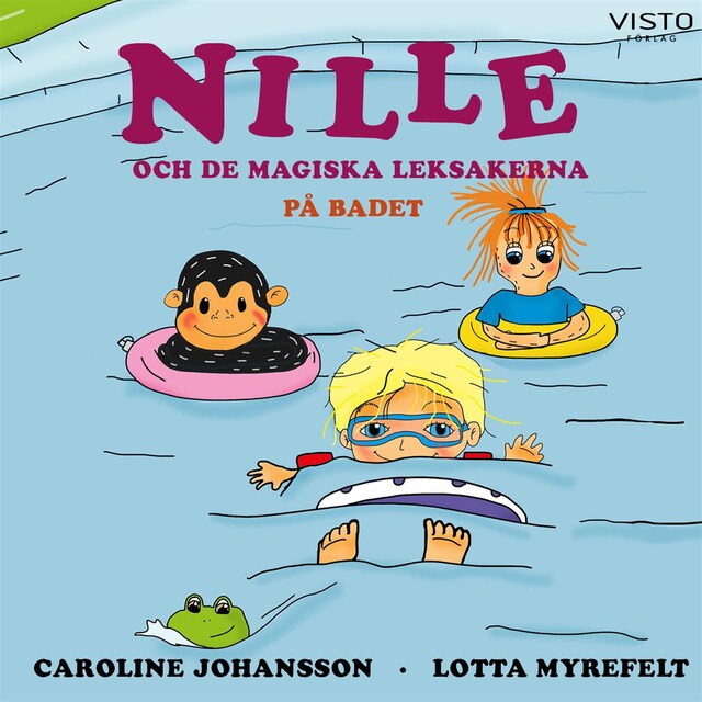 Book cover for Nille och de magiska leksakerna : på badet