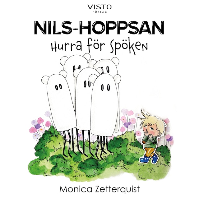 Bokomslag for Nils-Hoppsan : Hurra för spöken