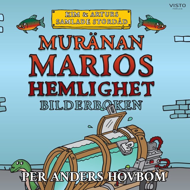 Book cover for Muränan Marios hemlighet : Bilderboken