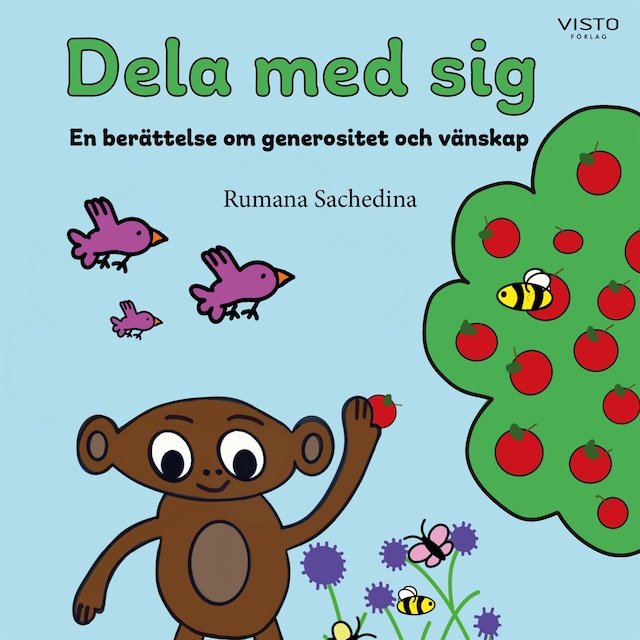 Book cover for Dela med sig. En berättelse om generositet och vänskap