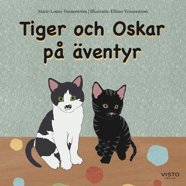 Kirjankansi teokselle Tiger och Oskar på äventyr