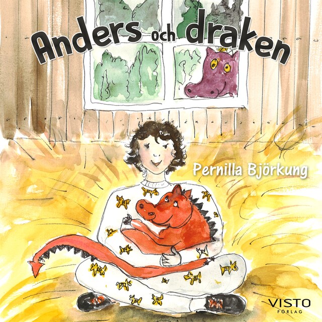 Book cover for Anders och draken