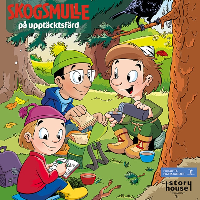 Copertina del libro per Skogsmulle på upptäcktsfärd