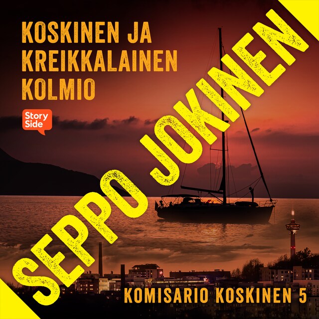 Book cover for Koskinen ja kreikkalainen kolmio