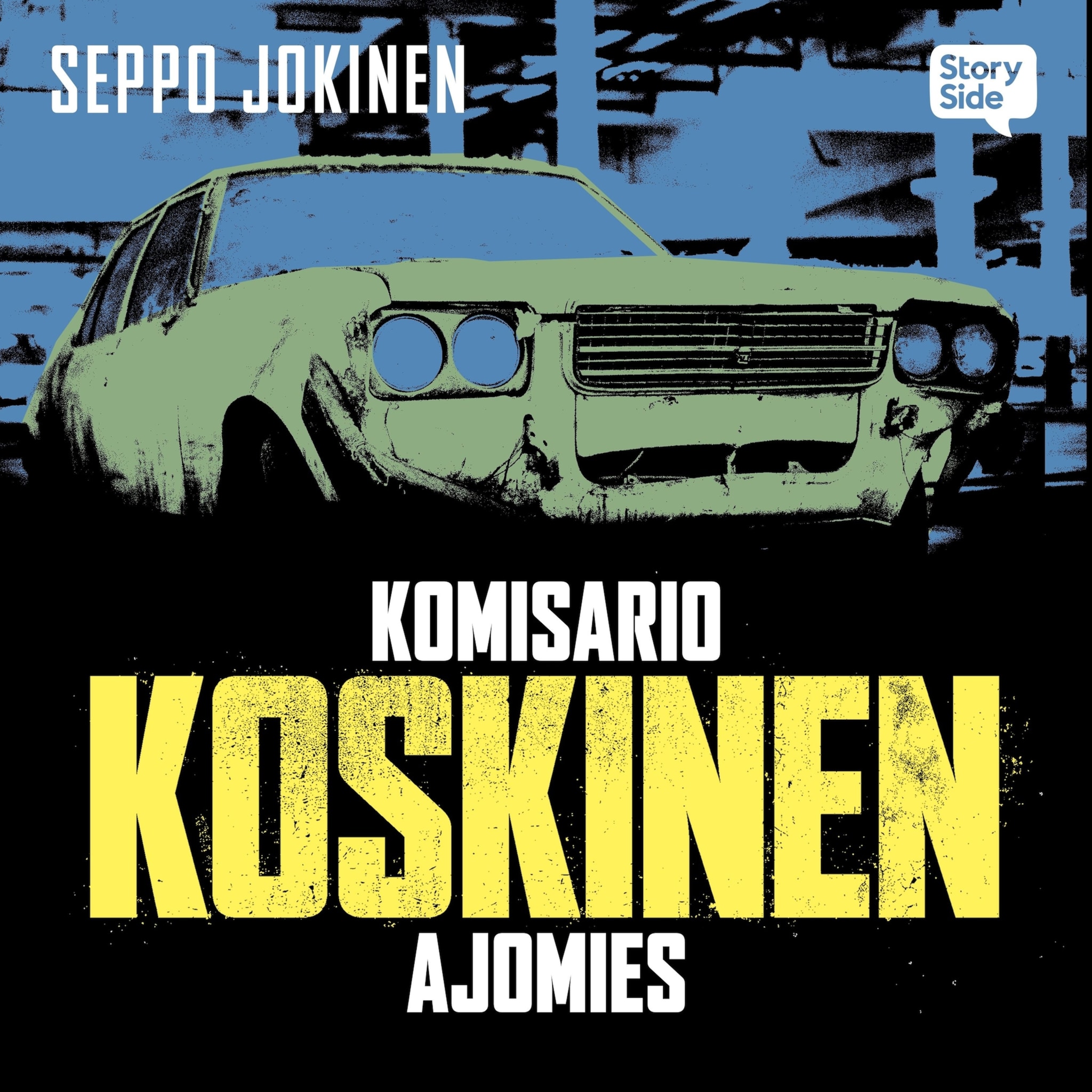 Äänikirjan Ajomies kansikuva