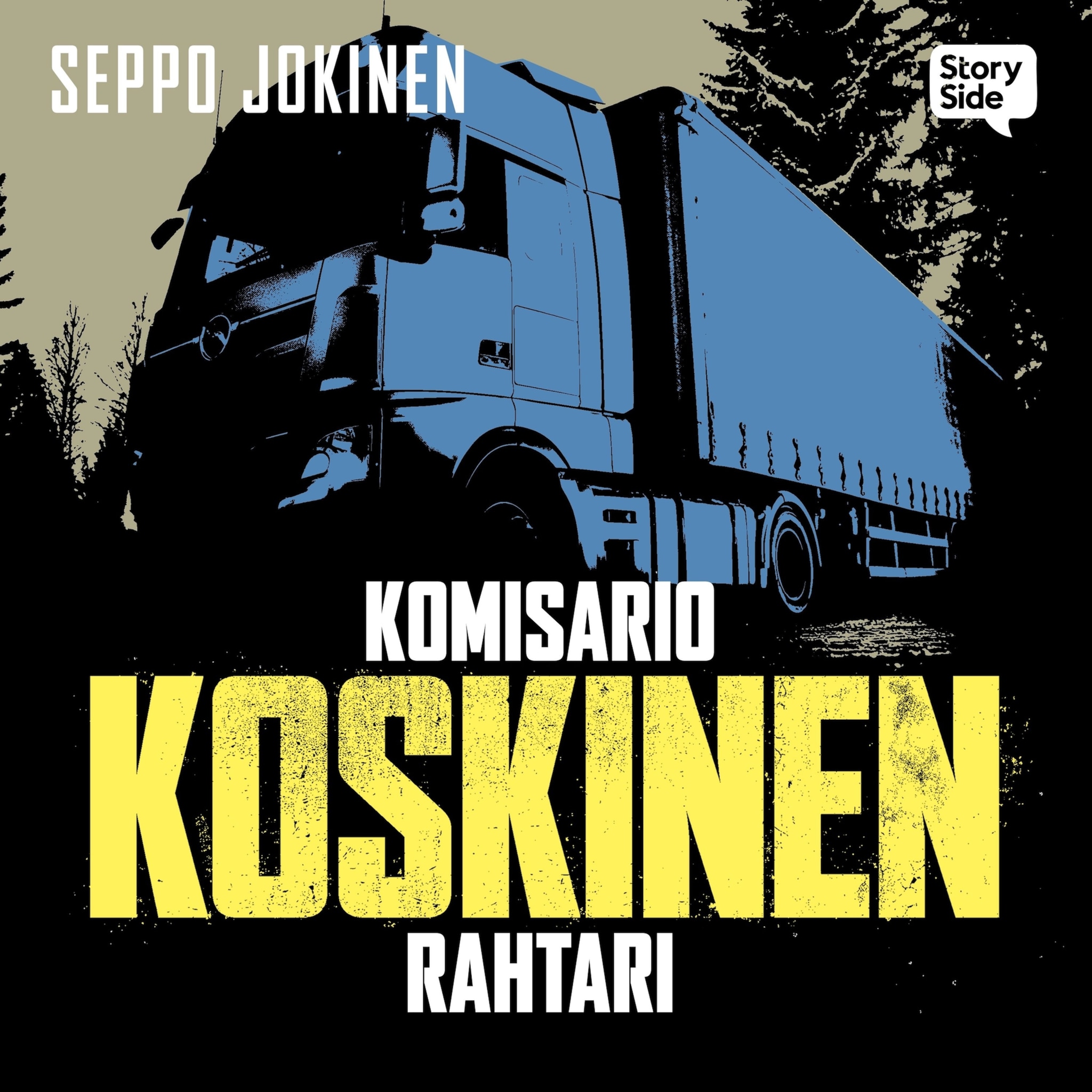 Äänikirjan Rahtari kansikuva