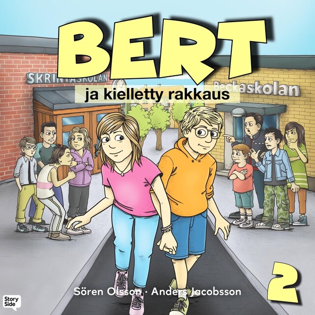 Couverture de livre pour Bert ja kielletty rakkaus 2