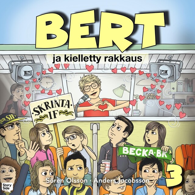 Couverture de livre pour Bert ja kielletty rakkaus 3