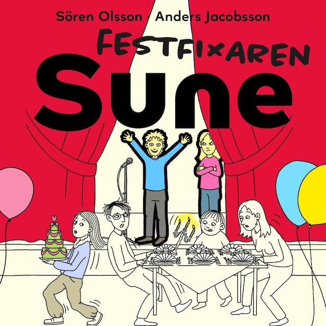 Bokomslag for Festfixaren Sune