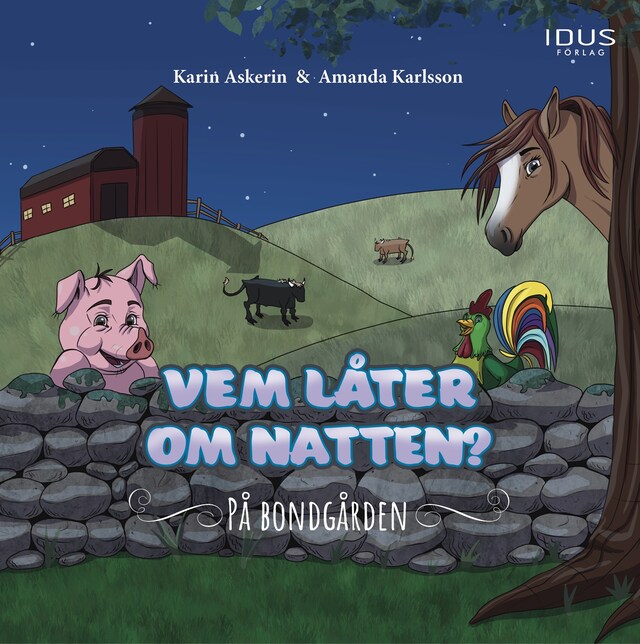 Portada de libro para Vem låter om natten? På bondgården