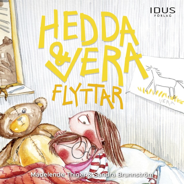 Book cover for Hedda och Vera flyttar