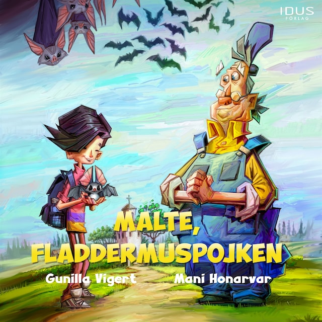 Book cover for Malte, fladdermuspojken