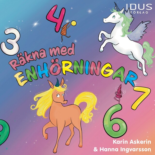 Couverture de livre pour Räkna med enhörningar