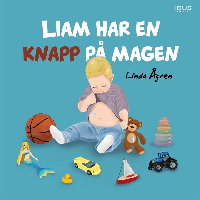 Boekomslag van Liam har en knapp på magen