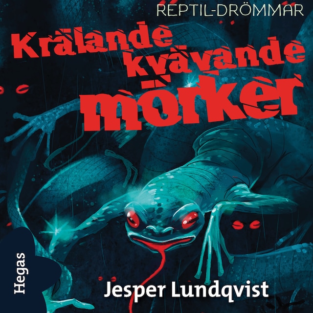 Book cover for Krälande kvävande mörker