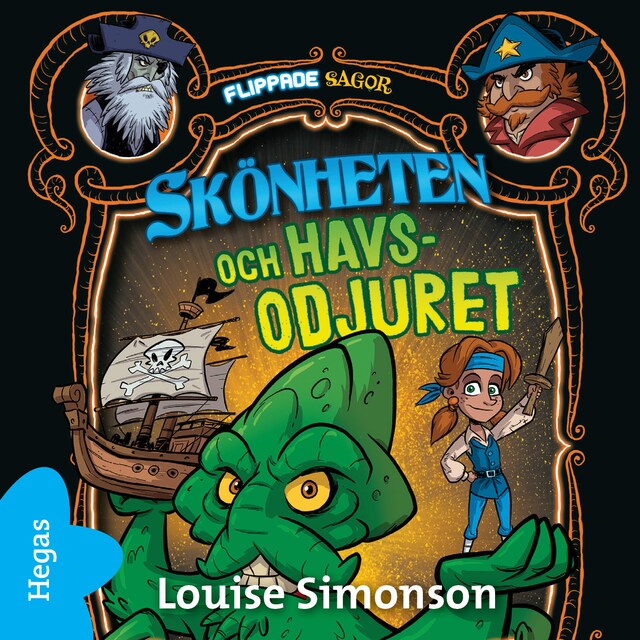 Book cover for Skönheten och havs-odjuret