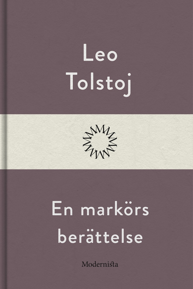 Okładka książki dla En markörs berättelse