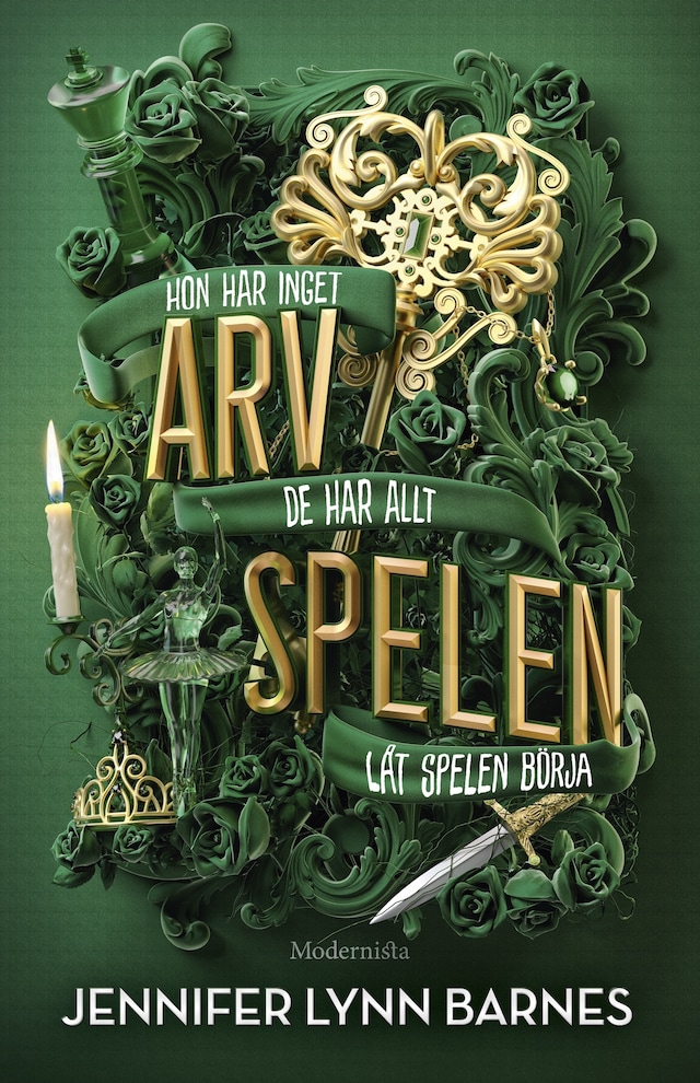 Book cover for Arvspelen