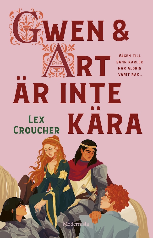 Book cover for Gwen och Art är inte kära