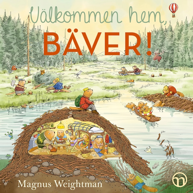 Buchcover für Välkommen hem, Bäver!