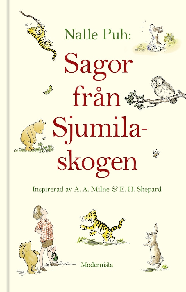 Boekomslag van Nalle Puh: Sagor från Sjumilaskogen