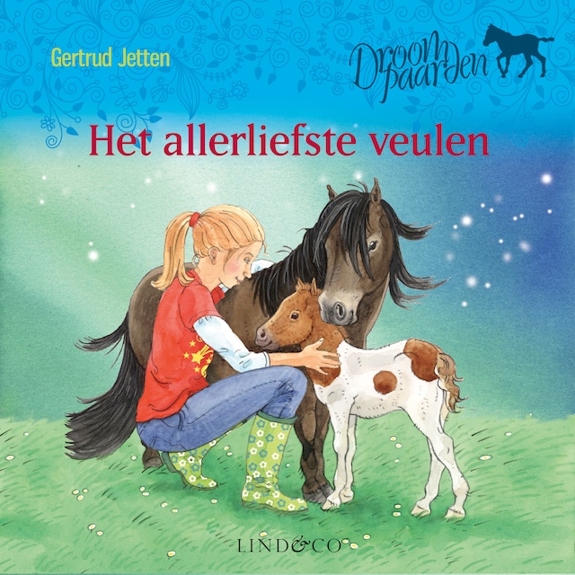 Book cover for Het allerliefste veulen - Droompaarden 2
