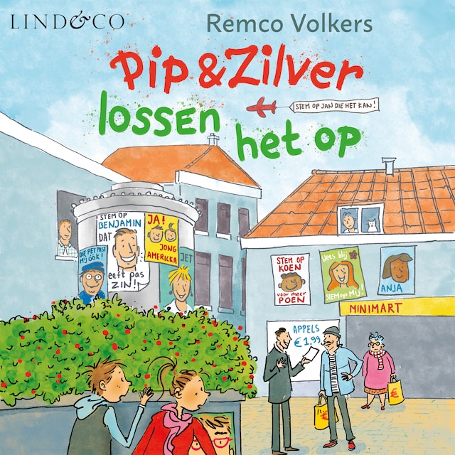 Buchcover für Pip en Zilver lossen het op