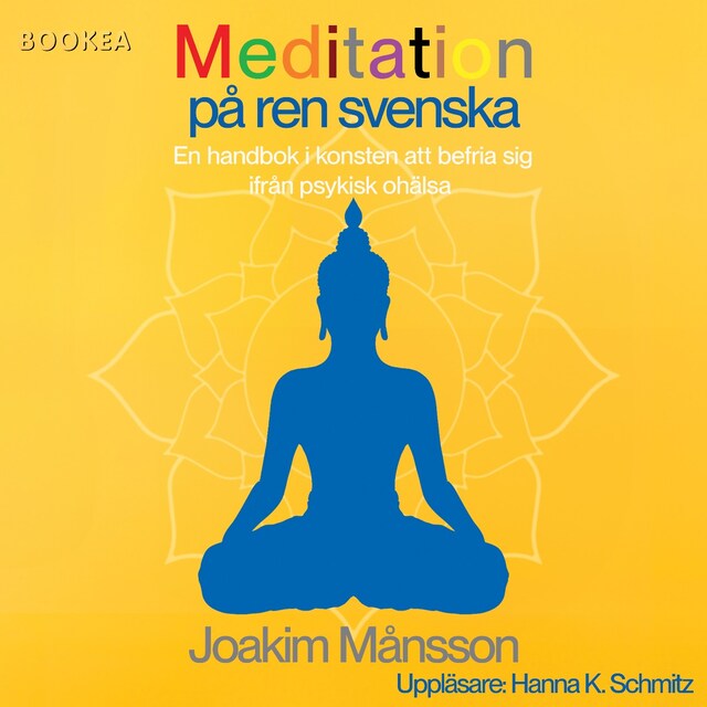 Okładka książki dla Meditation på ren svenska : en handbok i konsten att befria sig ifrån psykisk ohälsa